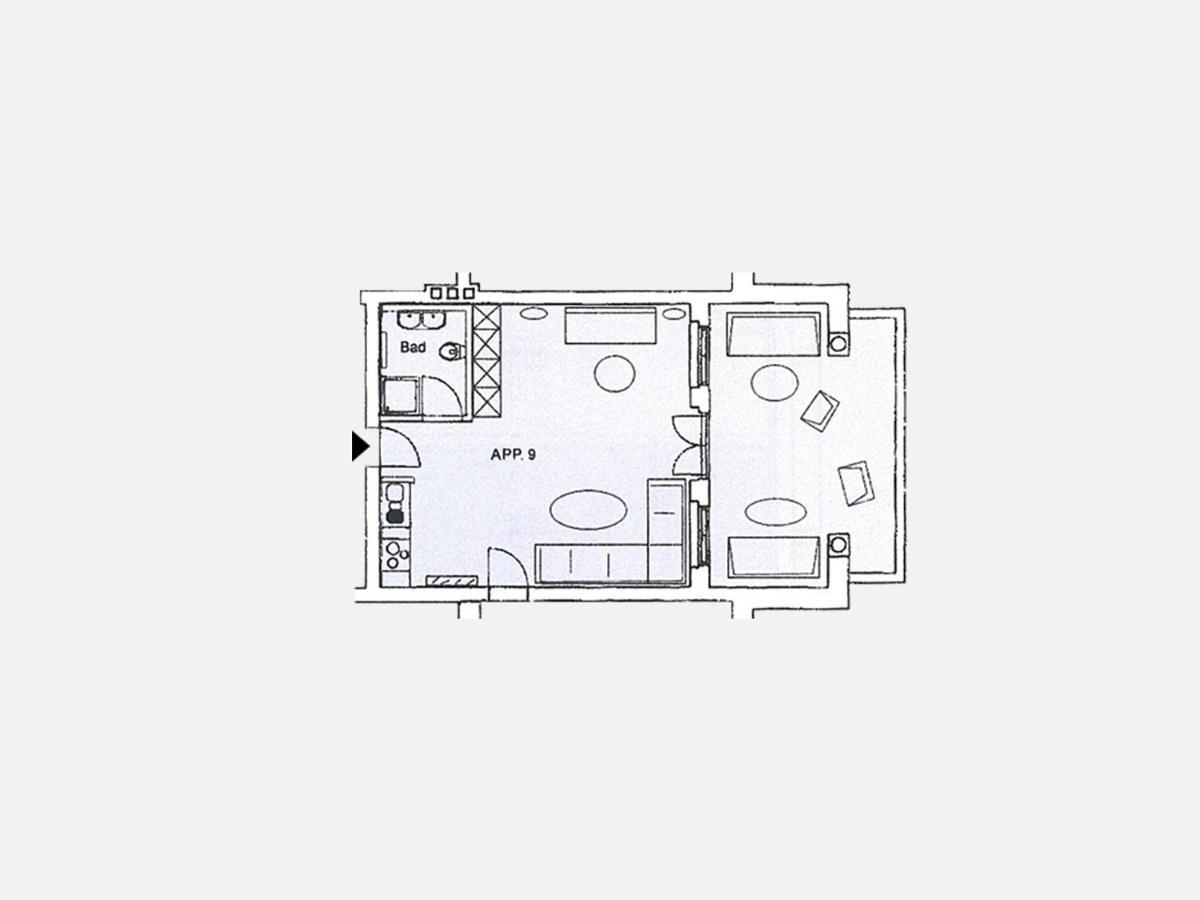 Kaiservillen Heringsdorf - 1-Raum-Appartement Mit Balkon Ik9 ภายนอก รูปภาพ